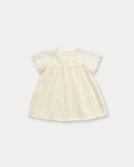 Ella Dress-Cream