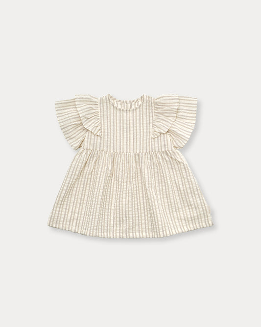 Ava Dress-Beige