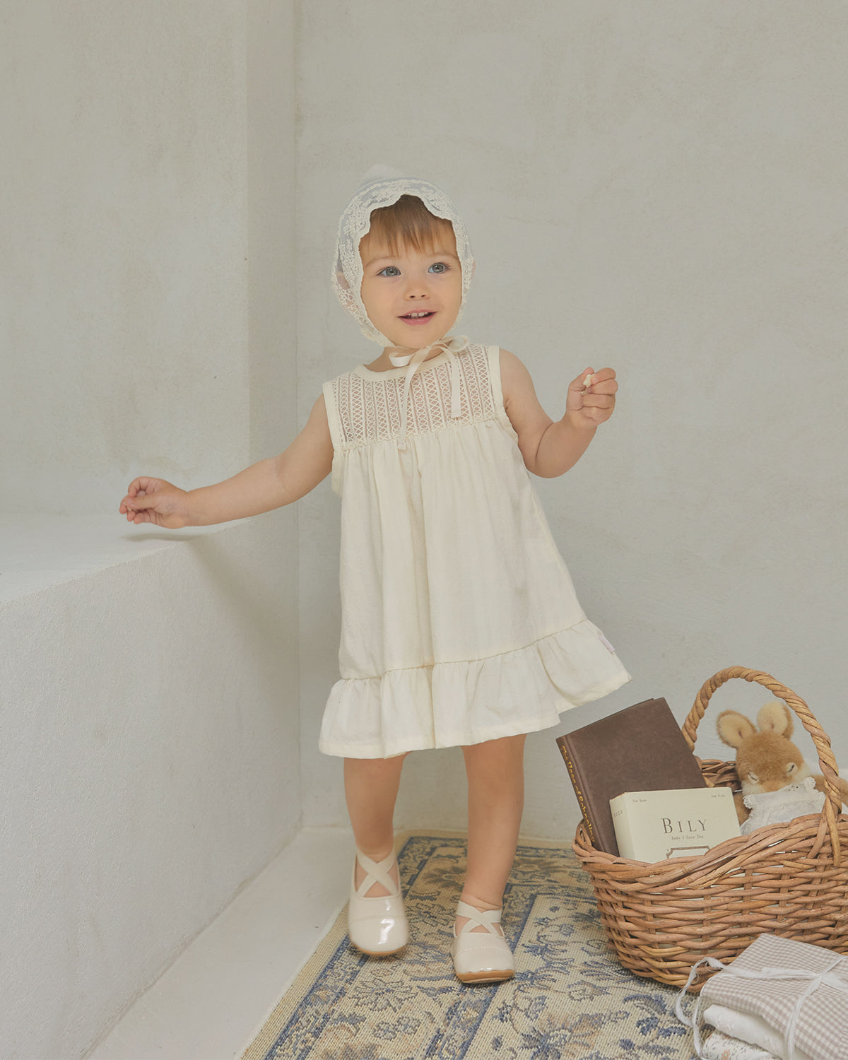 Liesl Dress-Cream