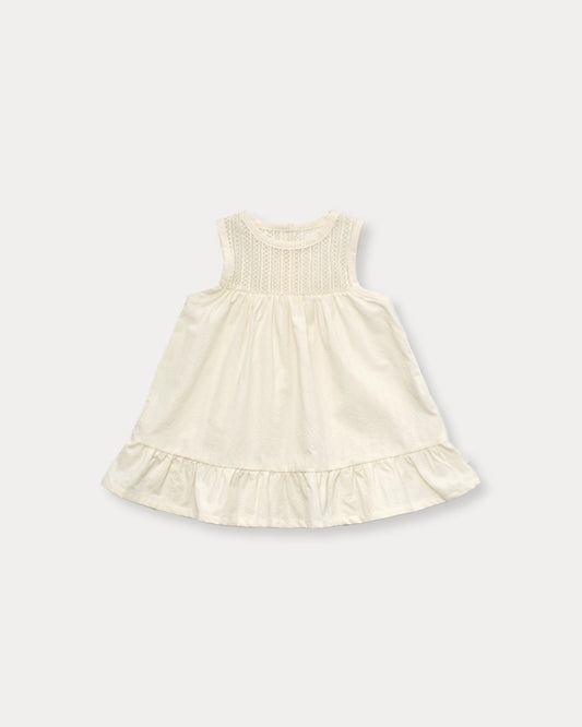 Liesl Dress-Cream