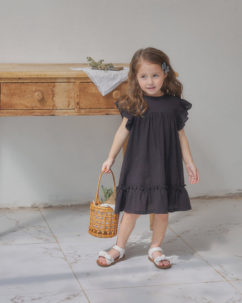 Belly Dress-Black