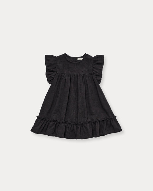Belly Dress-Black