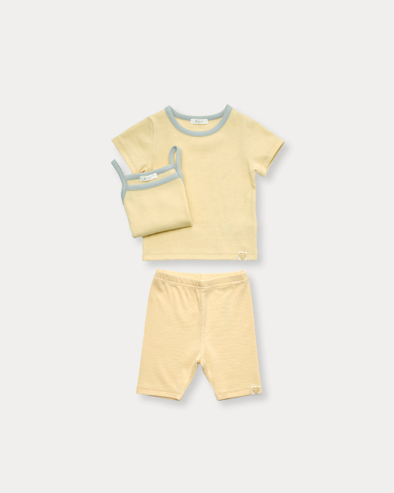 Elijah Three-Piece-Yellow