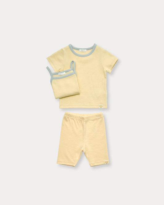 Elijah Three-Piece-Yellow