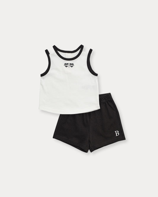 Finley Sleeveless Set-Up-Ivroy
