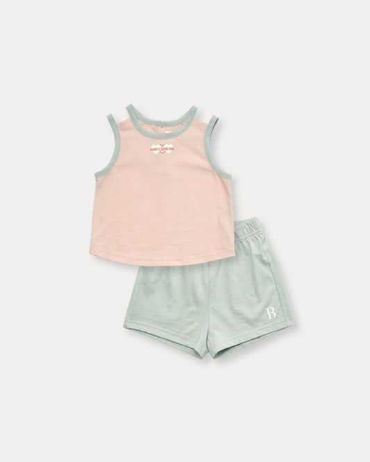 Finley Sleeveless Set-Up-Pink
