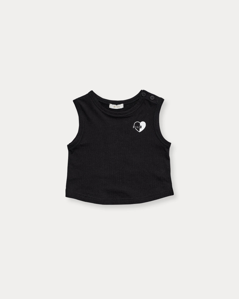 Aries Sleeveless T-Shirt-Black