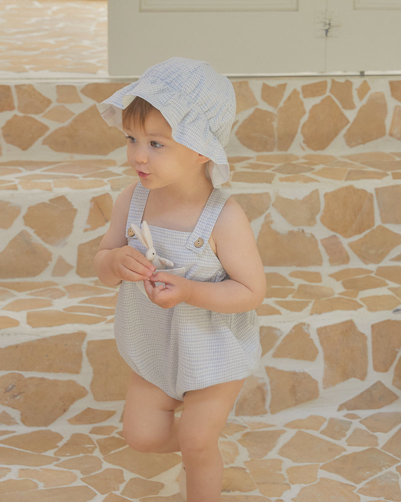 Mia Reversible Bucket Hat-Blue