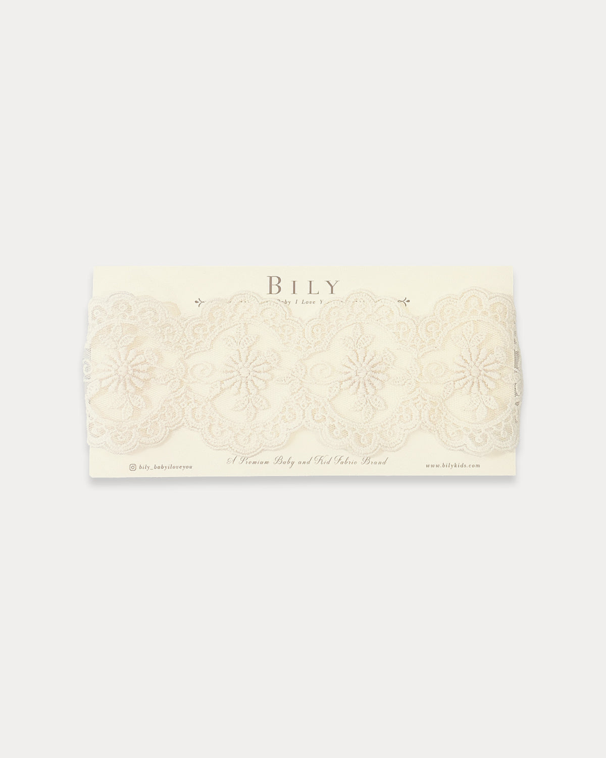 Gloria Baby Headband-Ivory