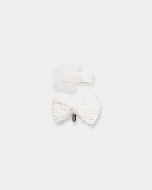 Liel Hairclip Set-Ivory