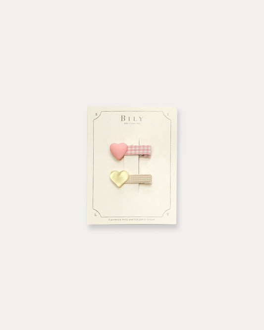 Casey Hairpin Set-Yellowpink
